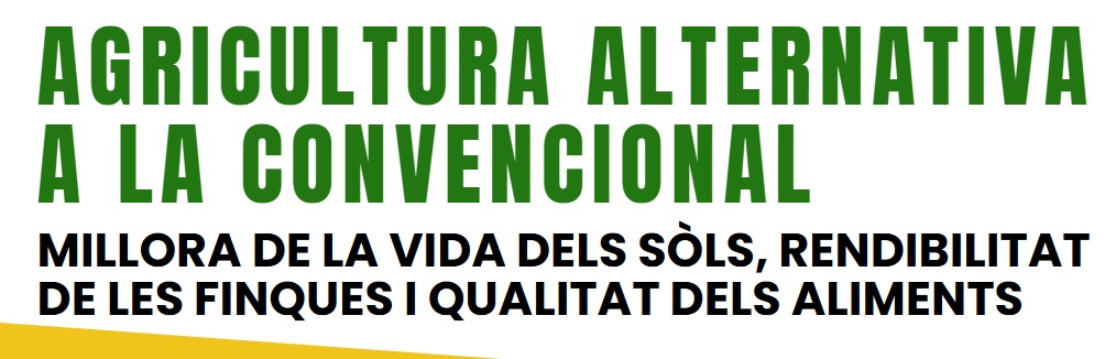 Taula rodona Setmana de la Natura: agricultura alternativa a la convencional