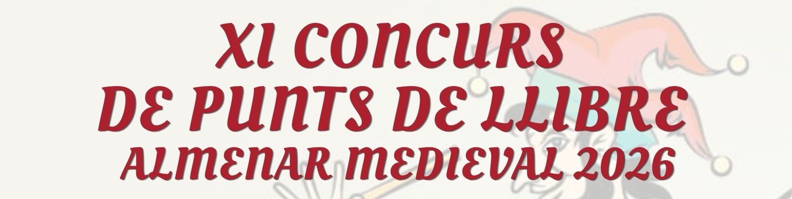 XI Concurs de Punts de Llibre Almenar Medieval