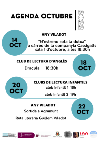 agenda octubre 2